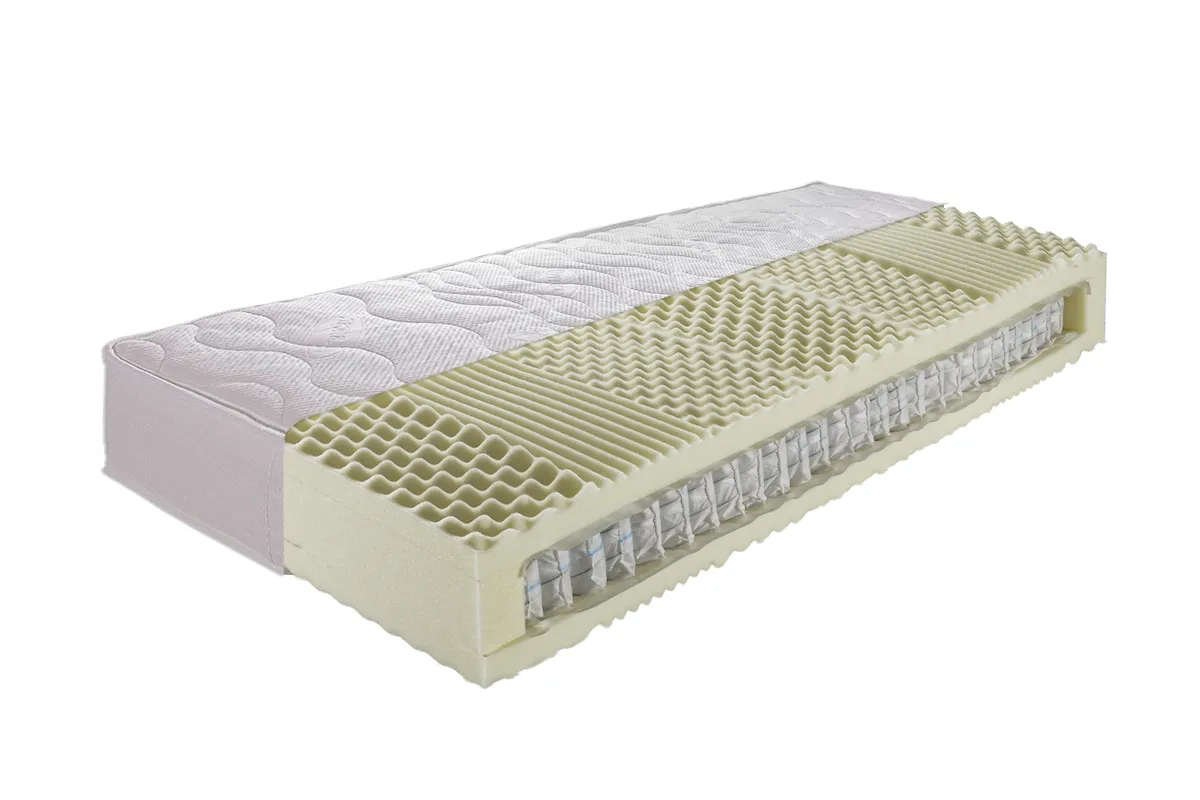 7 Zonen-Taschenfederkernmatratze- Liegefläche ca. 90x200 cm, Mittel