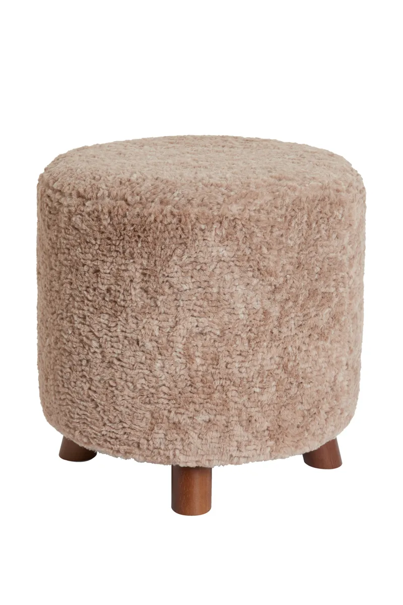 Deko-Hocker - HD ca. 40x40 cm, Beige