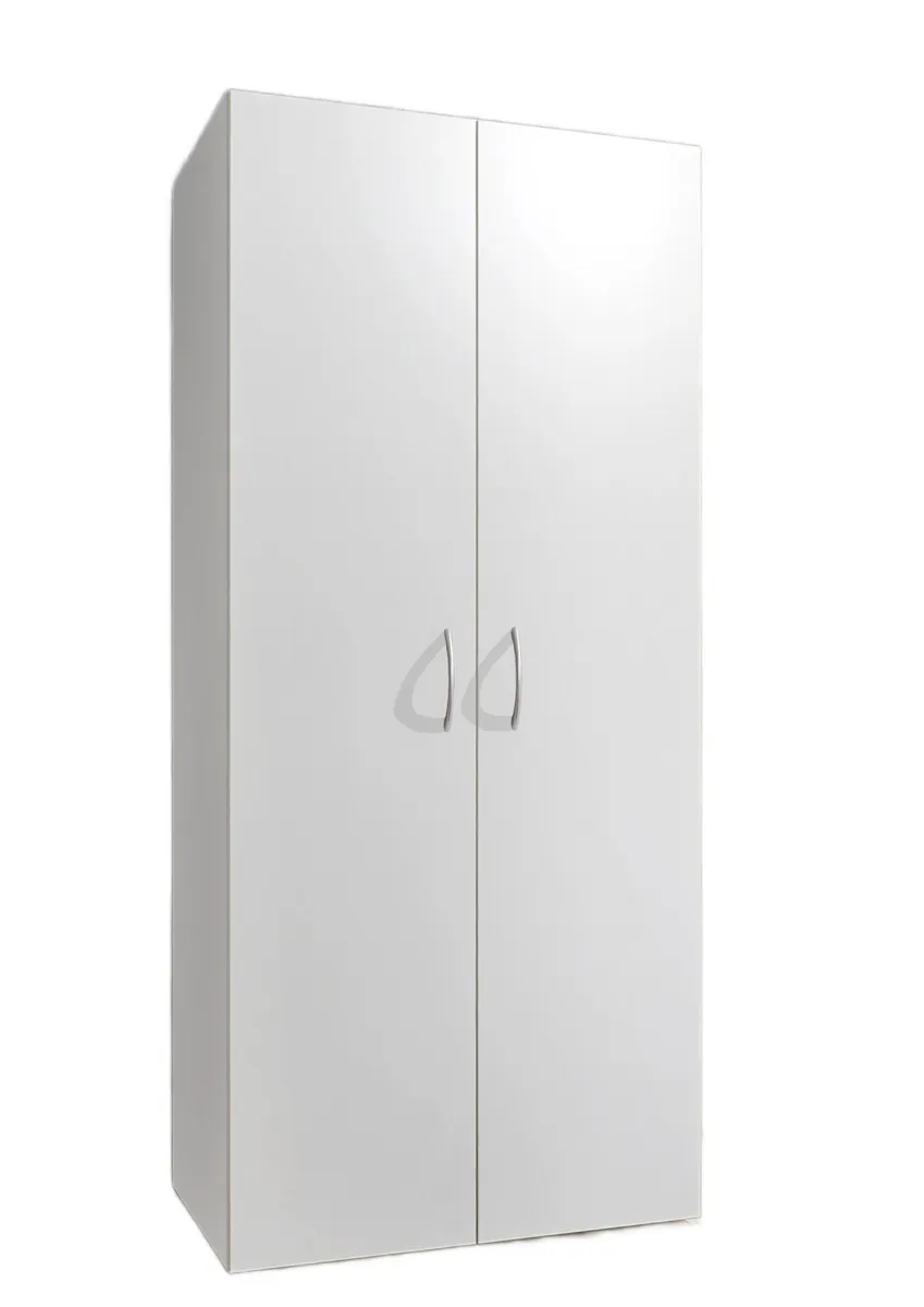 Kleiderschrank- B ca. 80 cm, Weiß