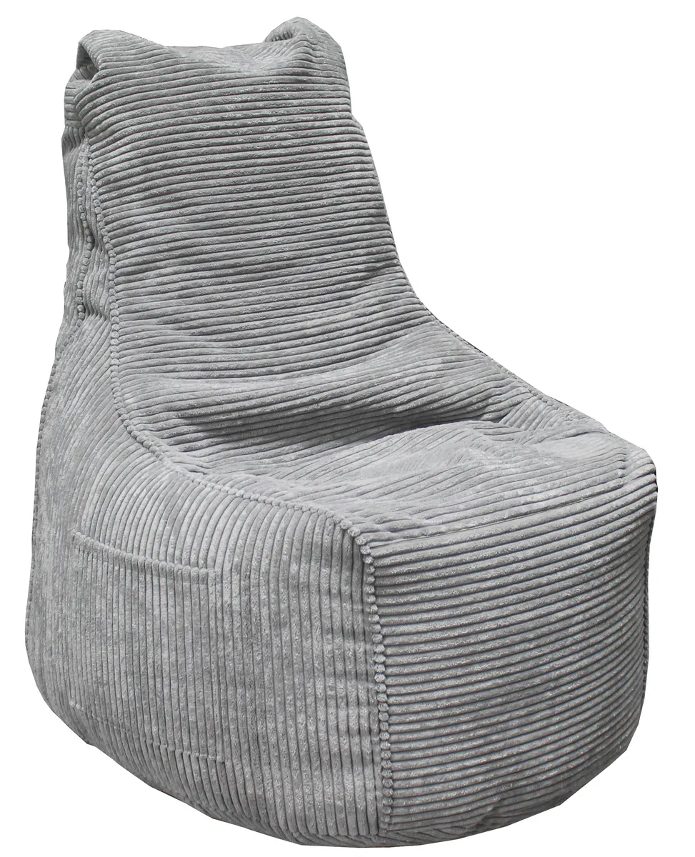 Sitzsack- Stoff, Hellgrau