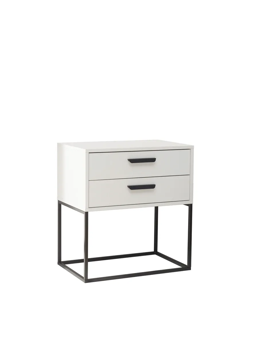 Nachtkonsole- Weiß
