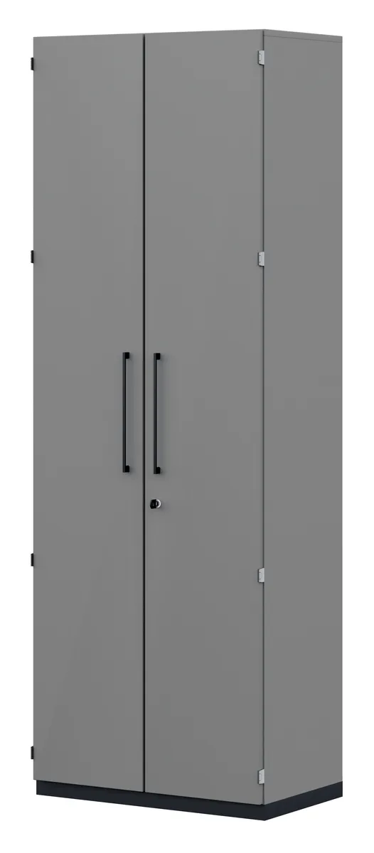 Aktenelement - B. ca. 80 cm, Melamin, Mittelgrau