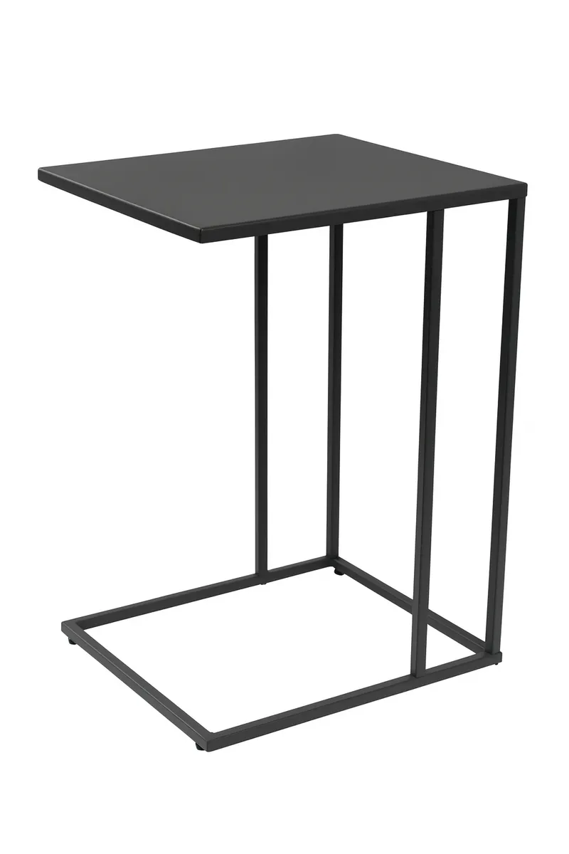 Beistelltisch - LB ca. 43x38 cm, Anthrazit