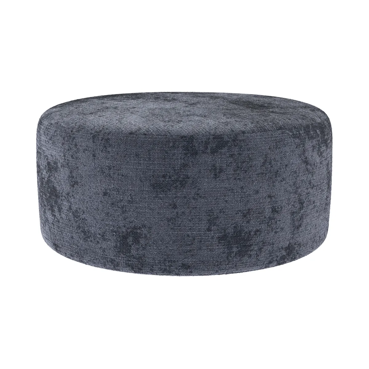 Hocker Valdis - D ca. 75 cm, Stoff, Navy