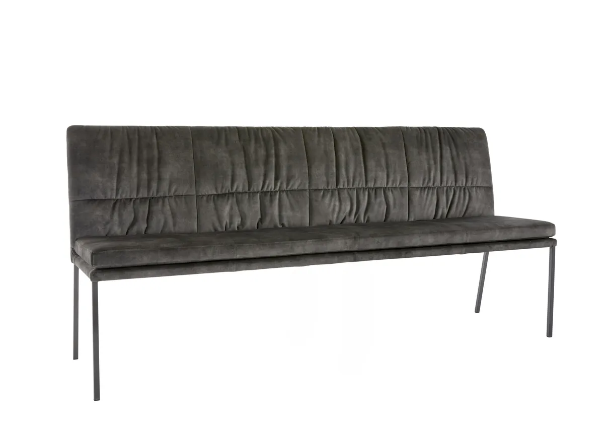 Polsterbank Salamanca - Breite ca. 200 cm, Stoff, Olive