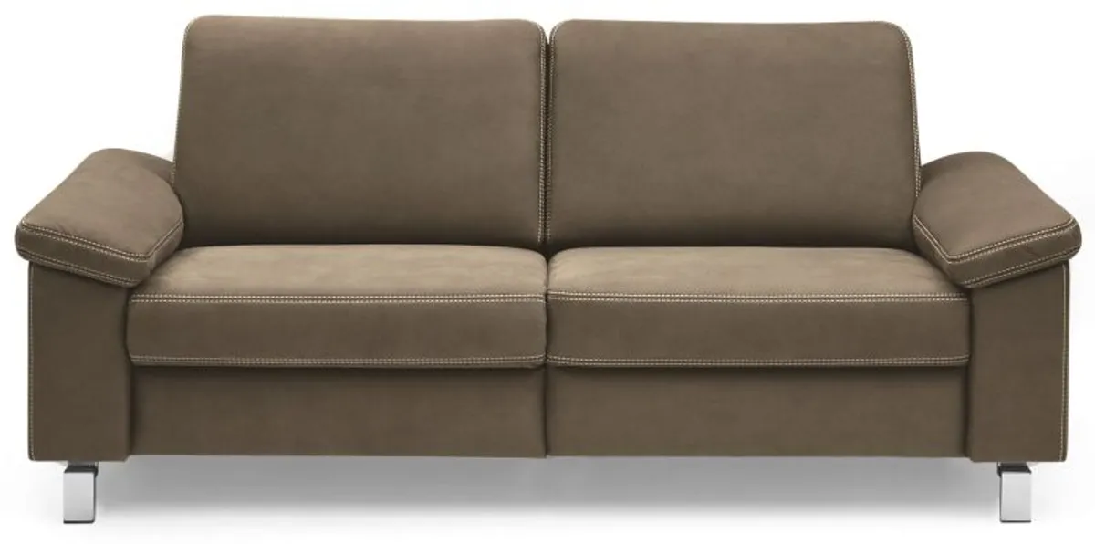Sofa CALM PLUS - 3-Sitzer, Microfaser, Braun