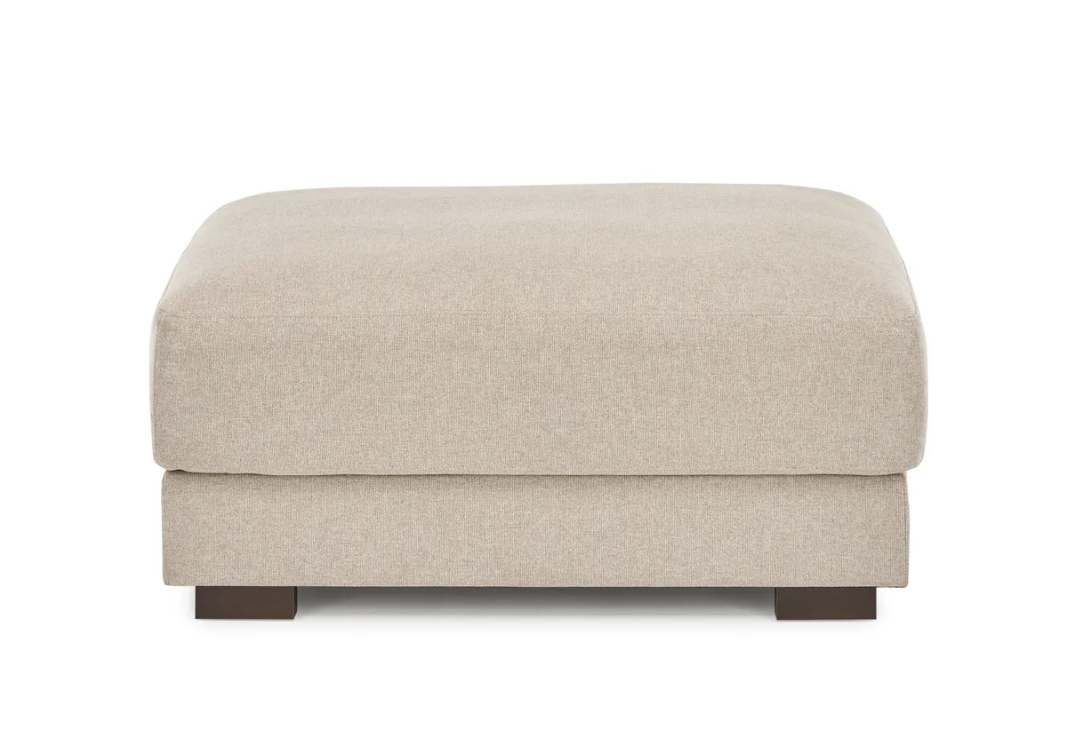 Hocker - Stoff, Beige