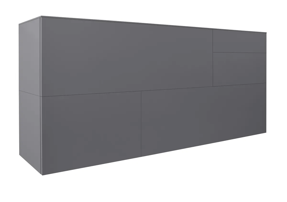 Sideboard Satola - Lack matt, Lava 