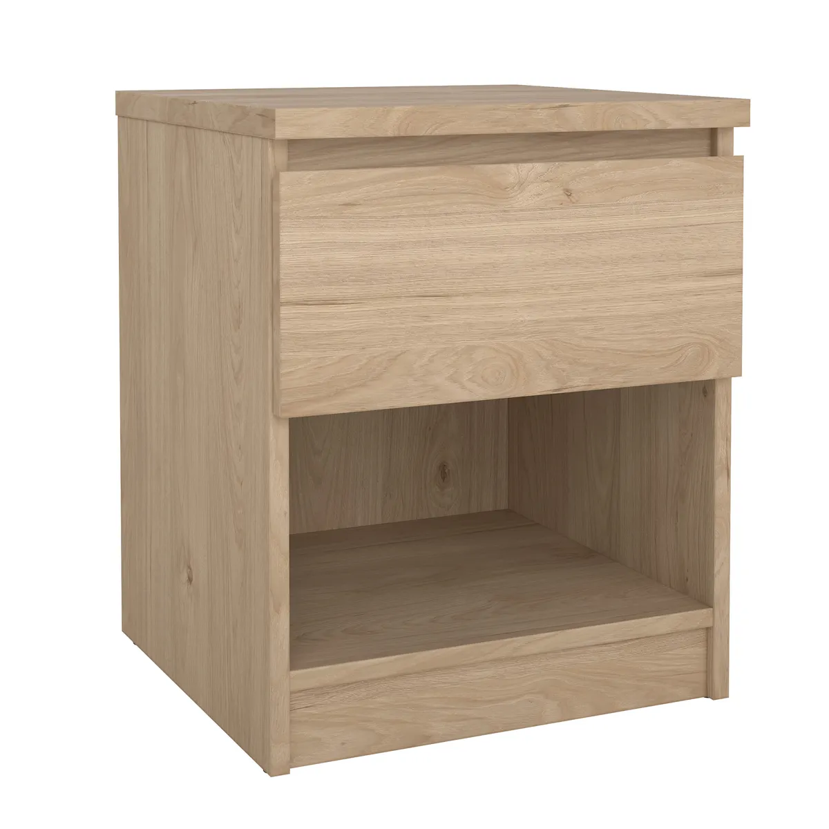 Nachtkonsole- B ca. 41 cm, Eiche Dekor