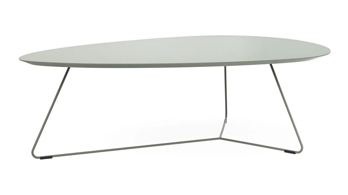 Couchtisch Fano - LBH ca. 121x75x38 cm, Fenix, Olivgrün