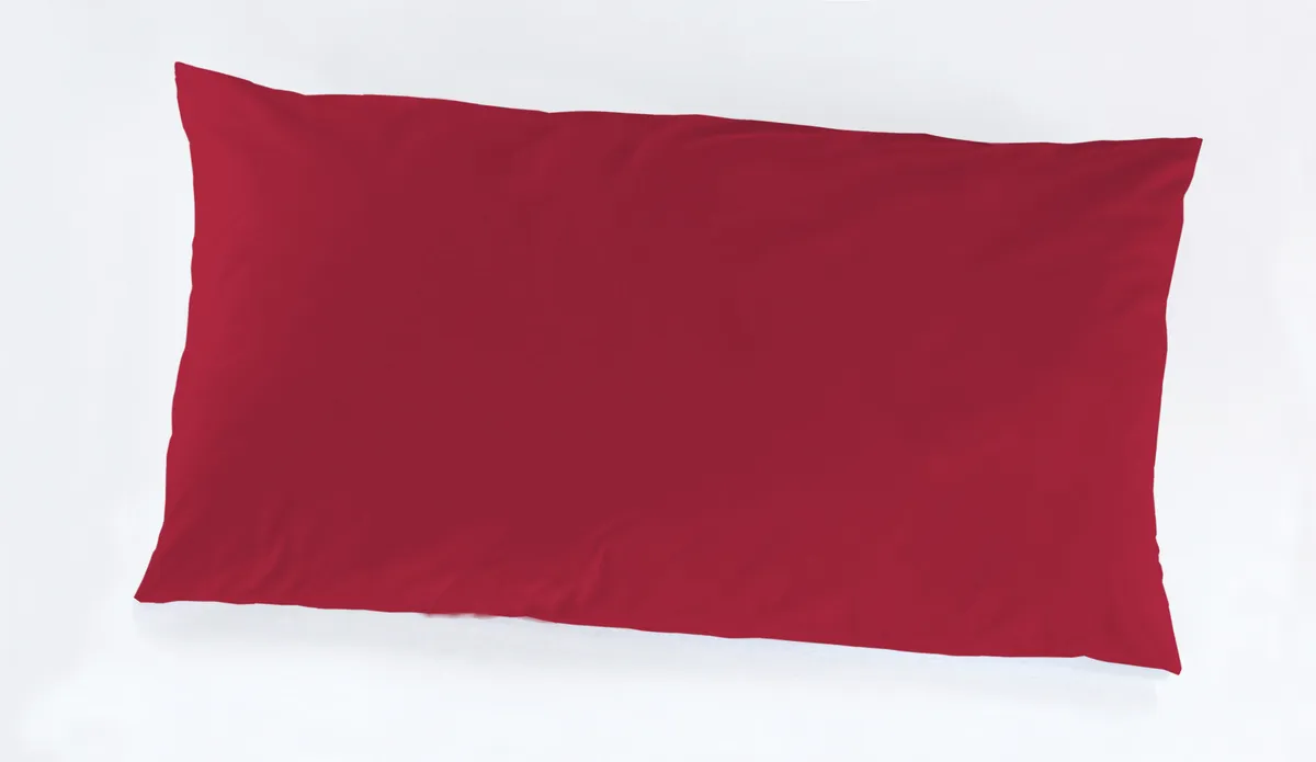 Kopfkissenbezug Selection 550 - LB ca. 40x80 cm, Rot