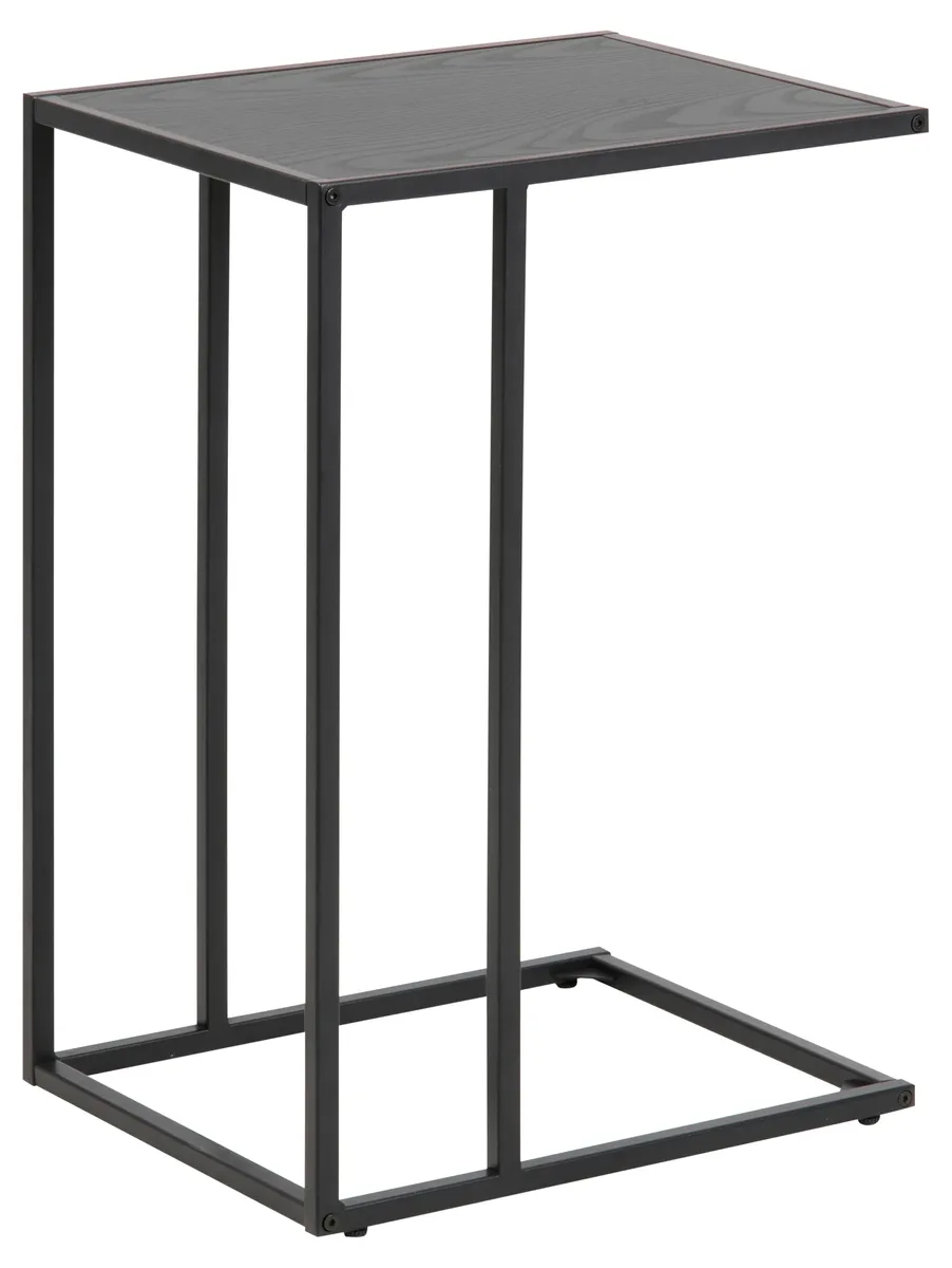 Lap-Top-Tisch - LB ca. 43x35 cm, Esche schwarz, Schwarz