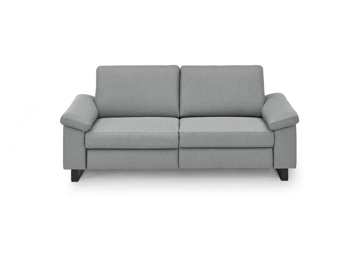 Sofa CALM PLUS 2.0 - 3-Sitzer, Stoff, Silbergrau