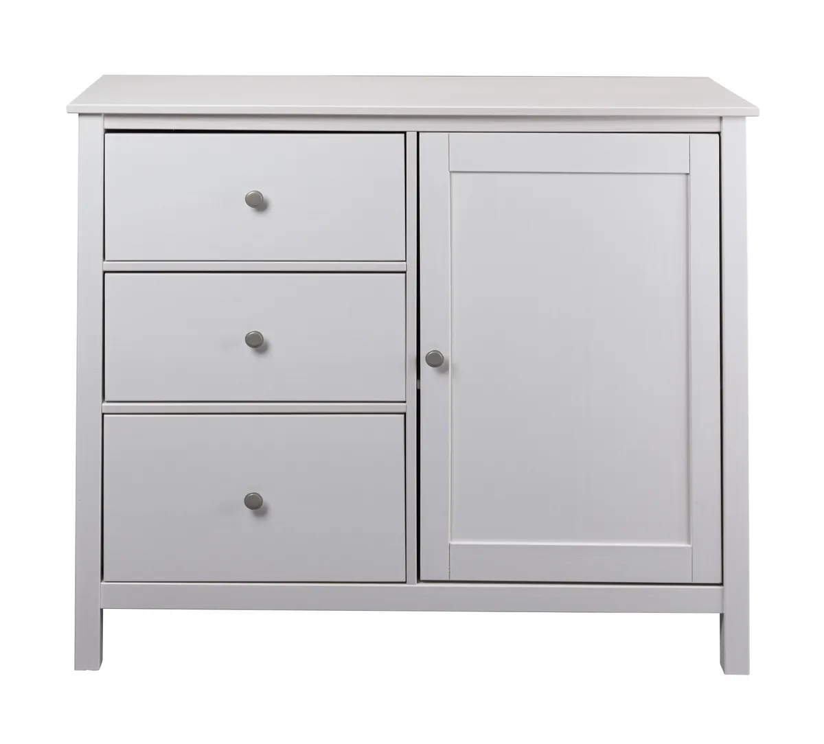 Kommode - B ca. 110 cm, Weiß