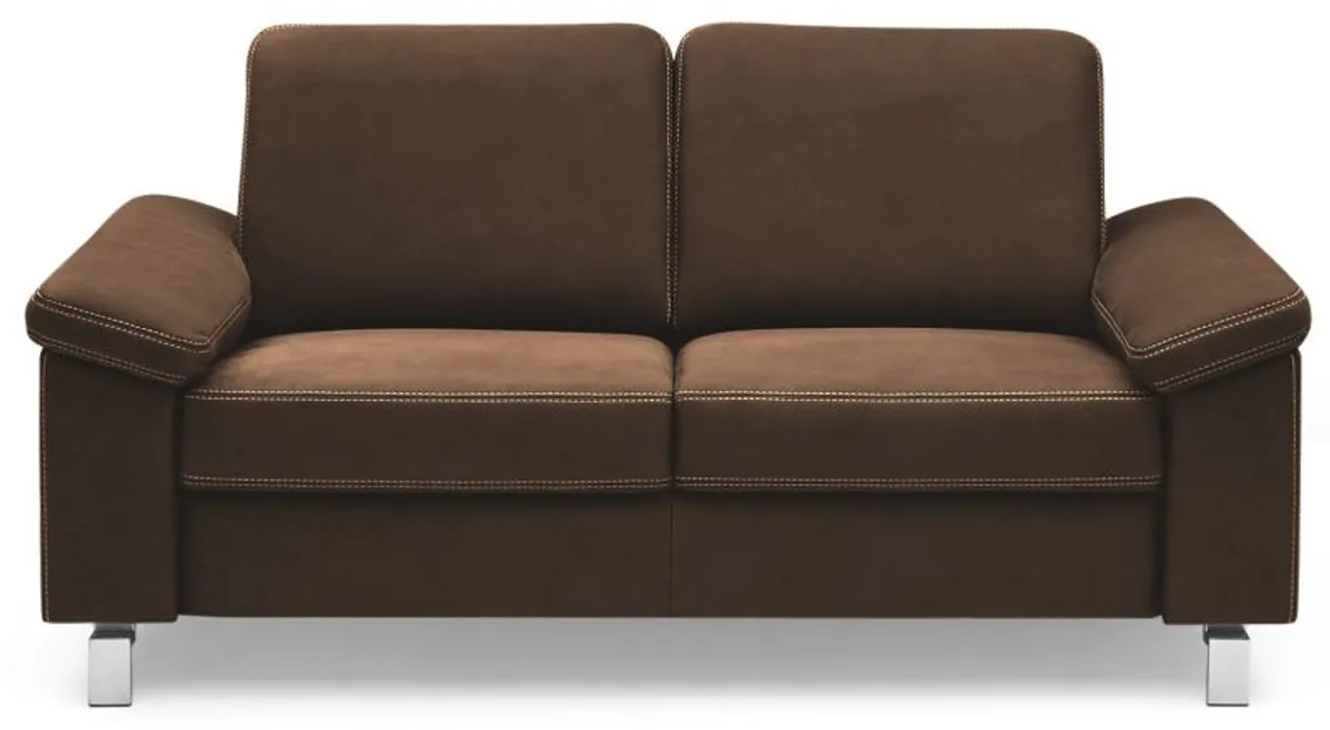 Sofa CALM PLUS - 2,5-Sitzer, Microfaser, Dunkelbraun