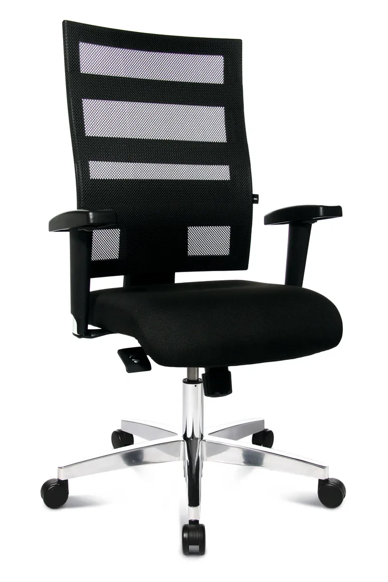 Designdrehstuhl X-Pander - Stoff, Schwarz