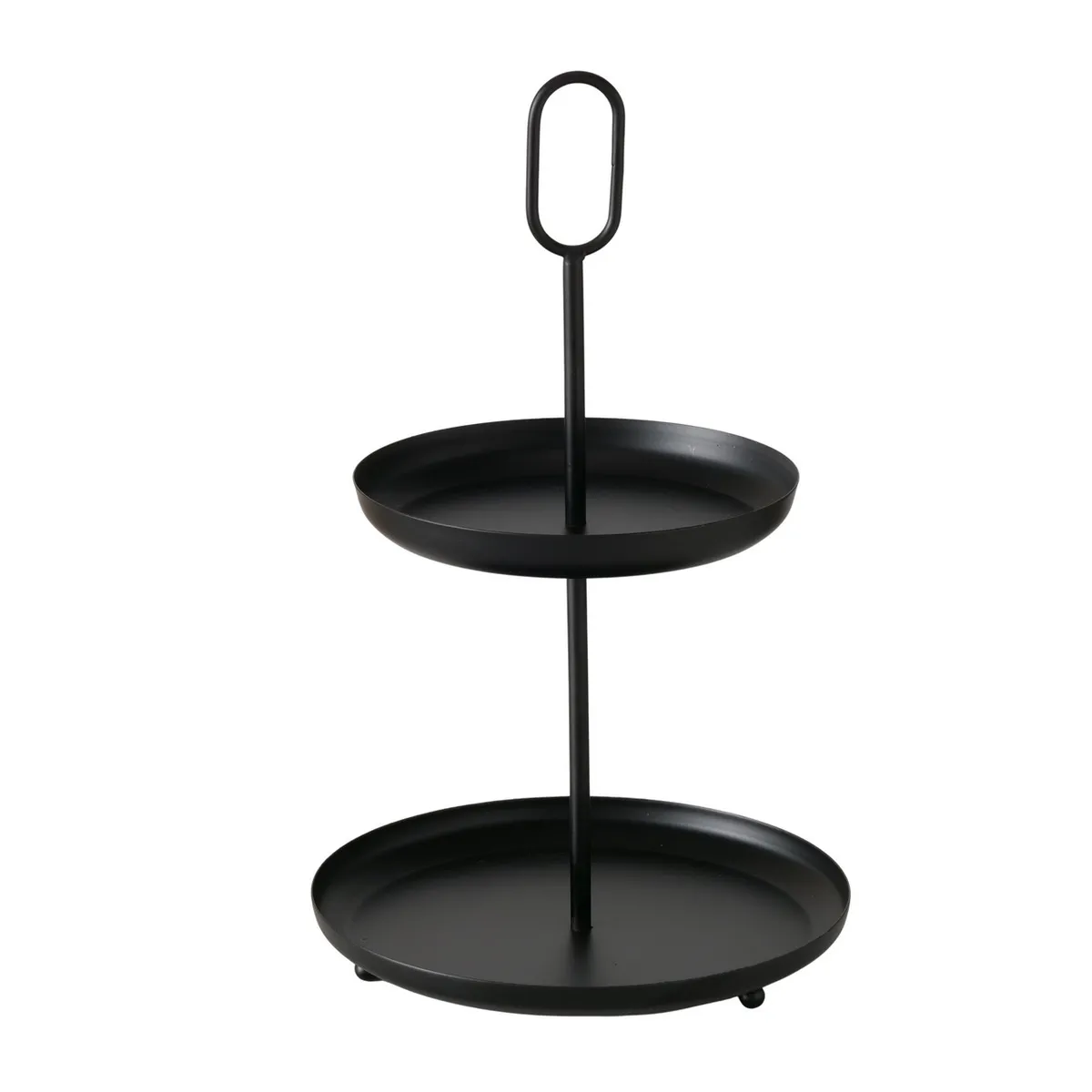 Deko-Etagere, HØ ca. 34x20 cm, Schwarz