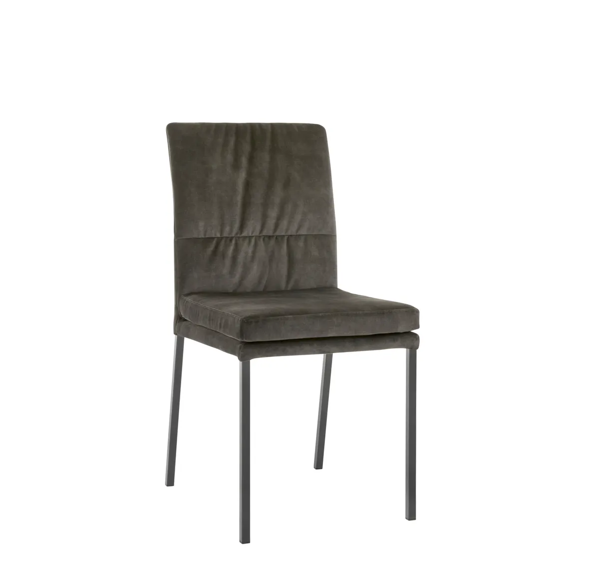 Stuhl Saragossa Soft - Stoff, Olive