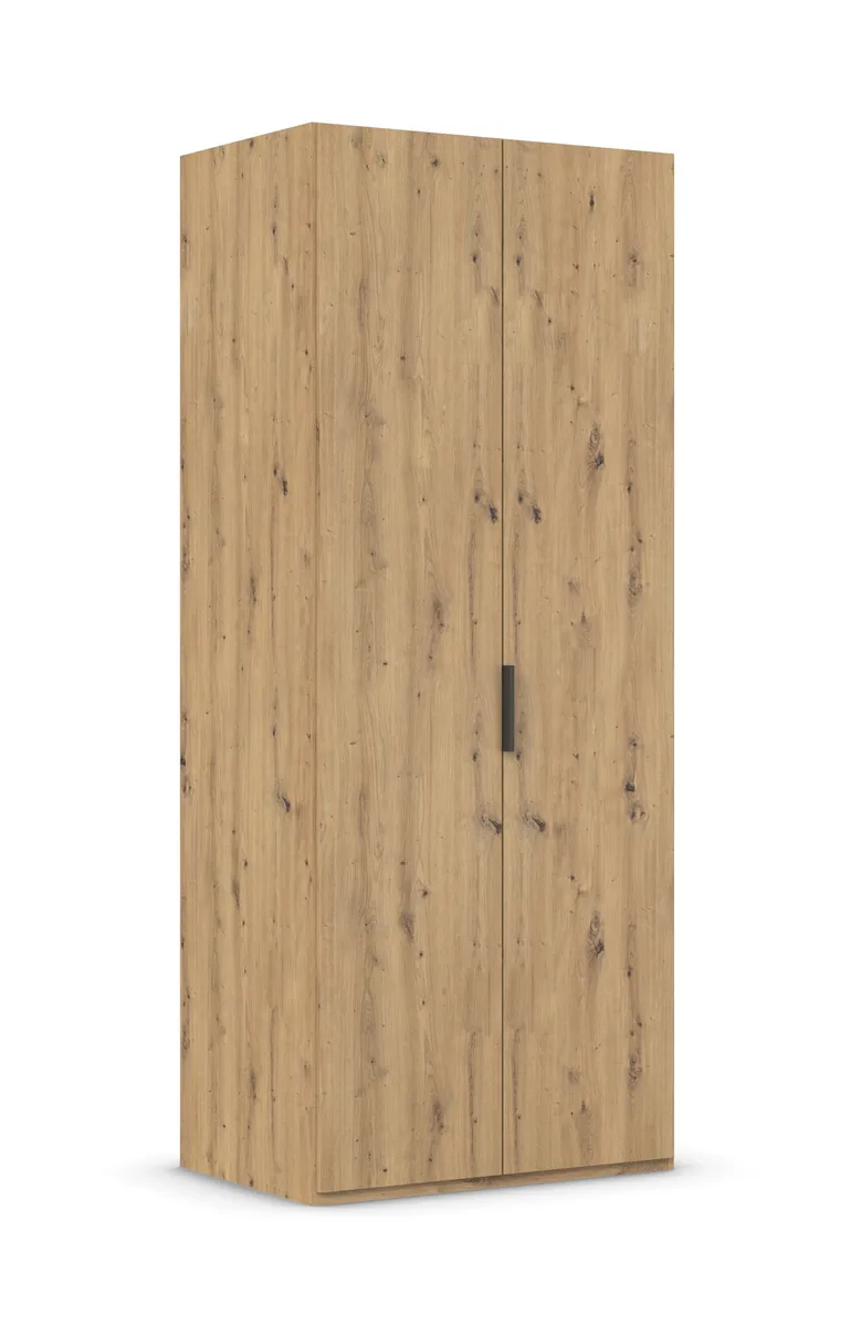 Drehtürenschrank ROVERO- B ca. 91 cm, Eiche Dekor