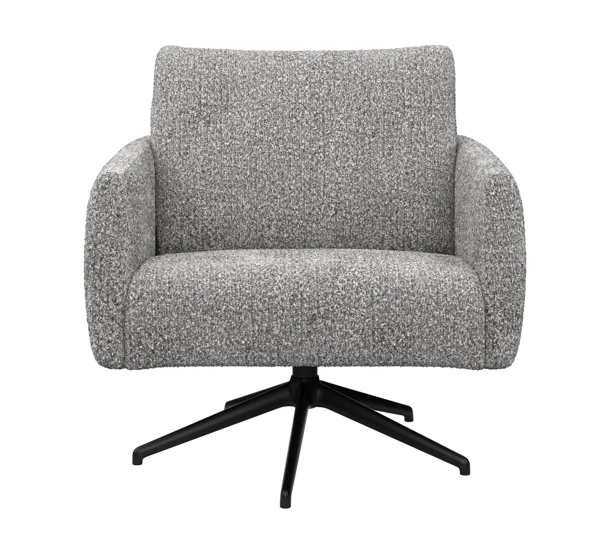 Drehsessel Lea - drehbar, Stoff, Zink