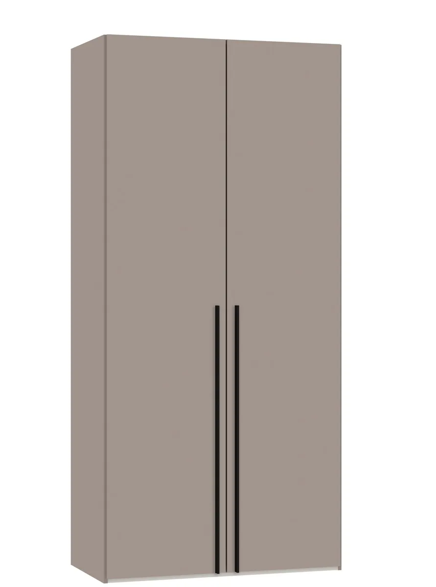 Drehtürenschrank JOIN IT- B ca. 101 cm,  Nougat