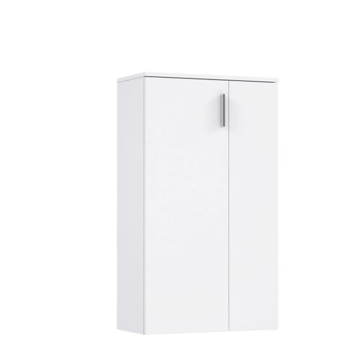 Schuhschrank FINLEI - B. ca. 70 cm, Weiß