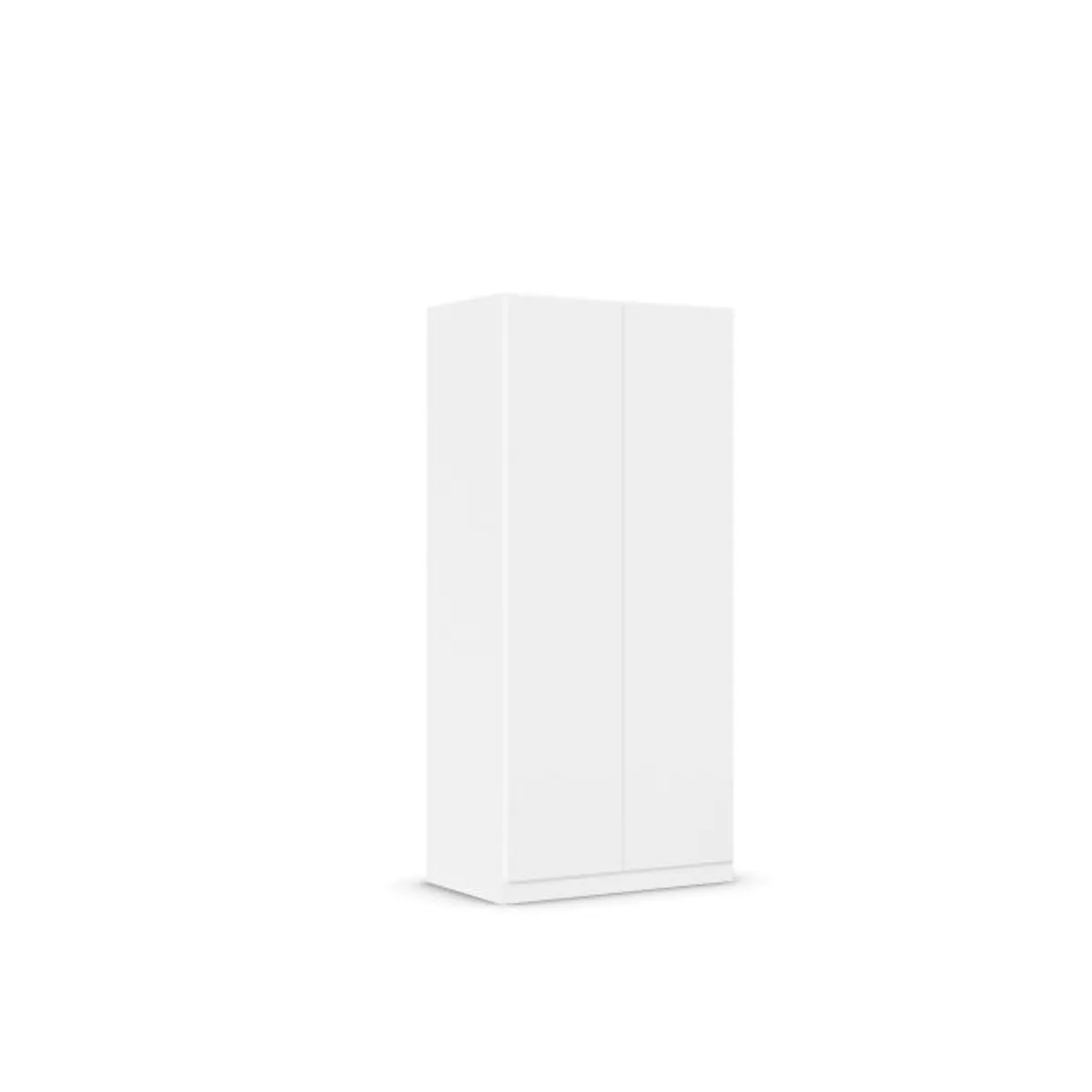 Drehtürenschrank RASA- B ca. 91 cm, Weiß