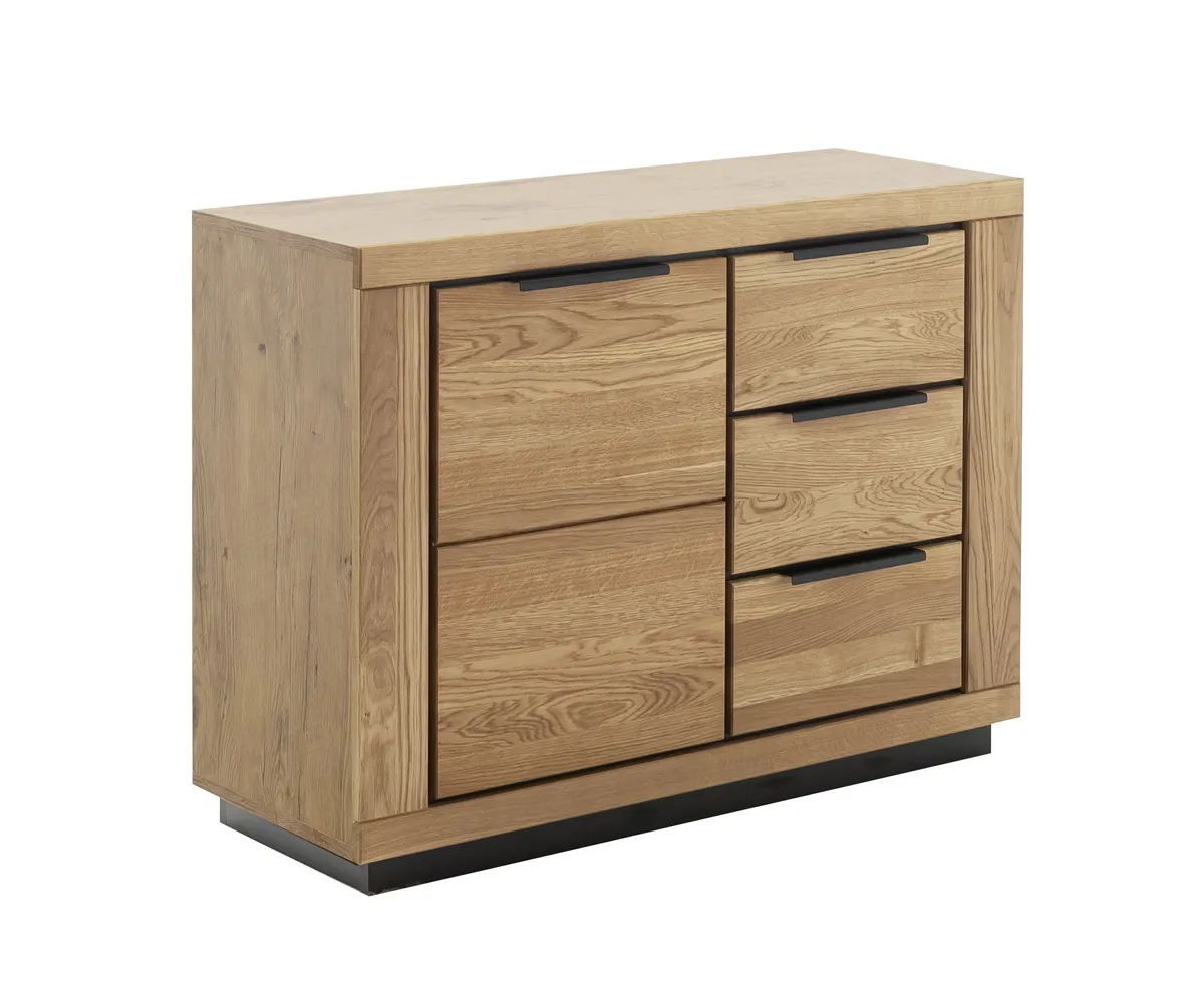 Kommode - B ca. 107 cm, Wildeiche massiv geölt