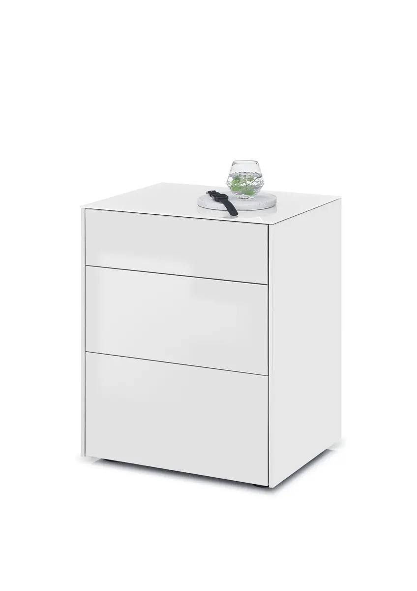 Kommode - B ca. 52 cm, Weiß