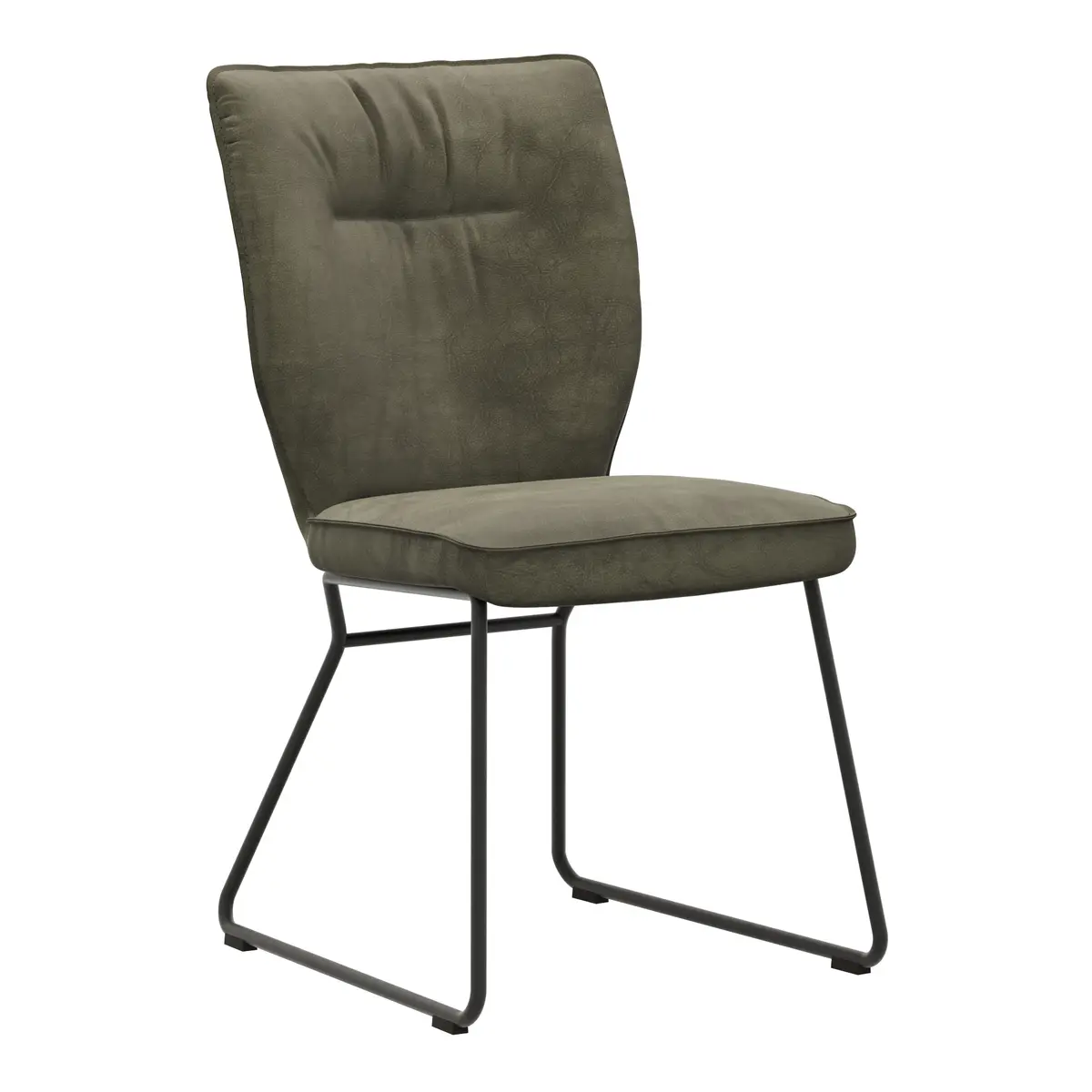 Stuhl Westmore - Stoff, Dunkelgrün