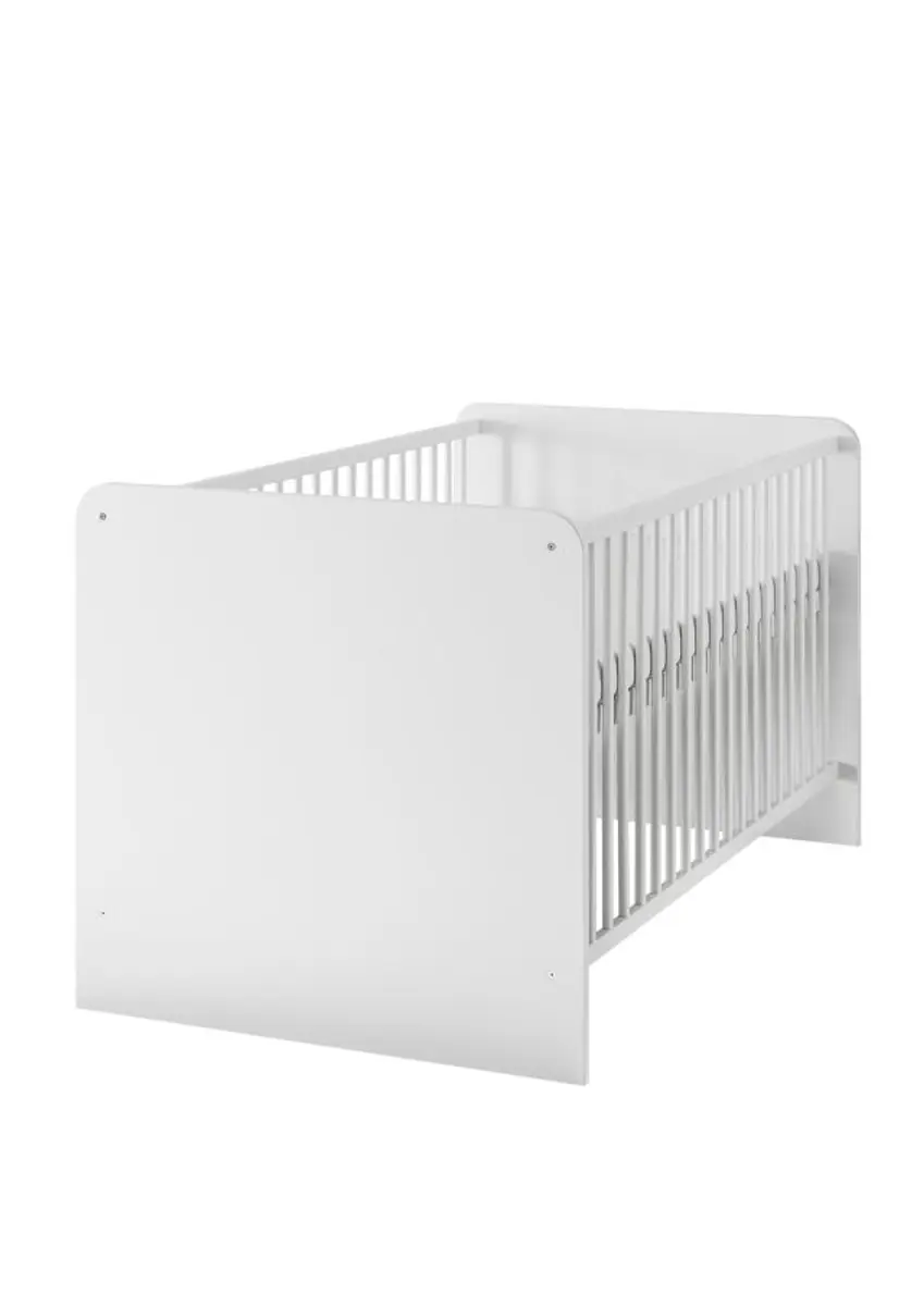 Babybett- Liegefläche ca. 70x140 cm, Weiß