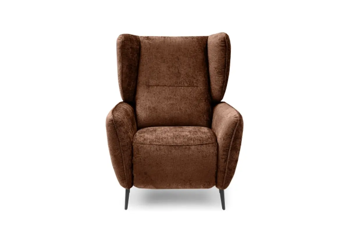 TV-Sessel - Relaxfunktion, Stoff, Orange