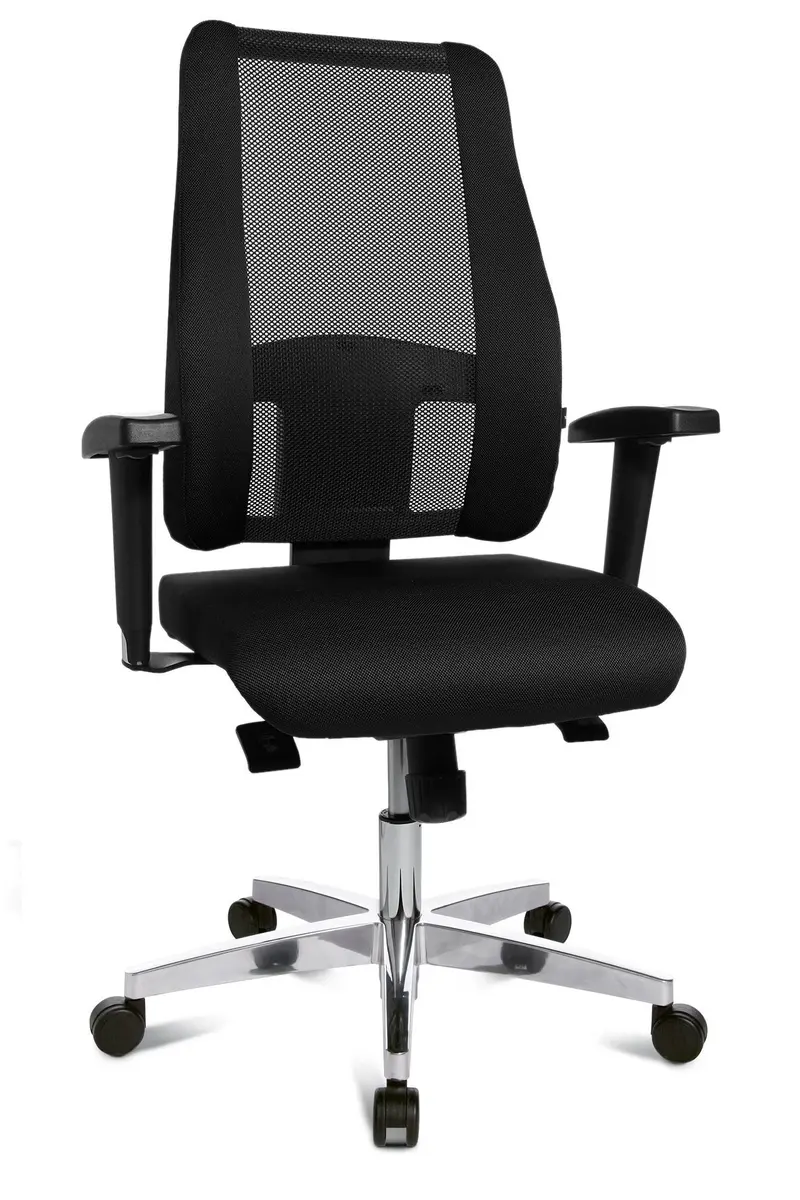 Bürodrehstuhl Sitness Lady 300 - Stoff, Schwarz