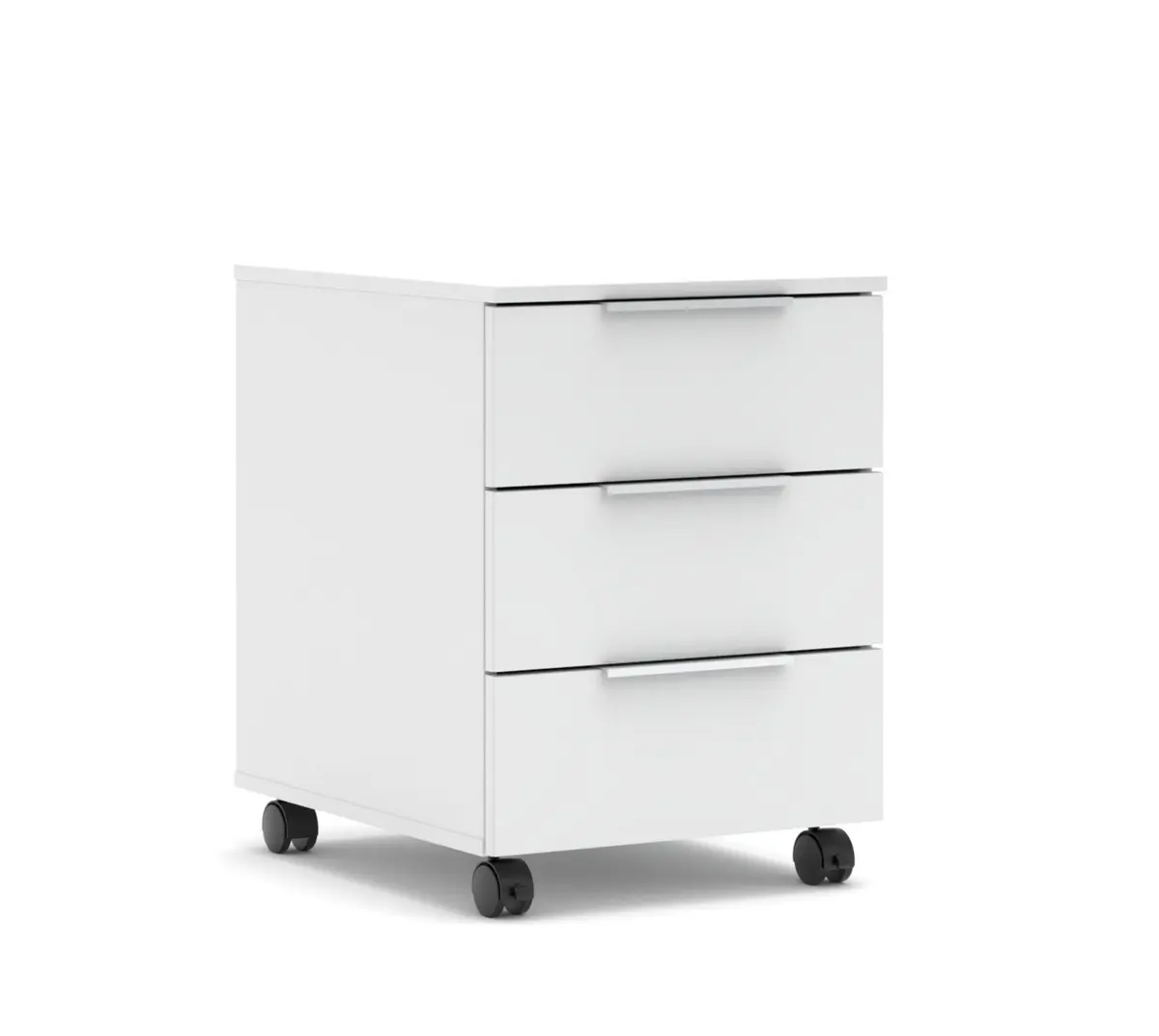 Rollcontainer - B ca. 45 cm, Weiß