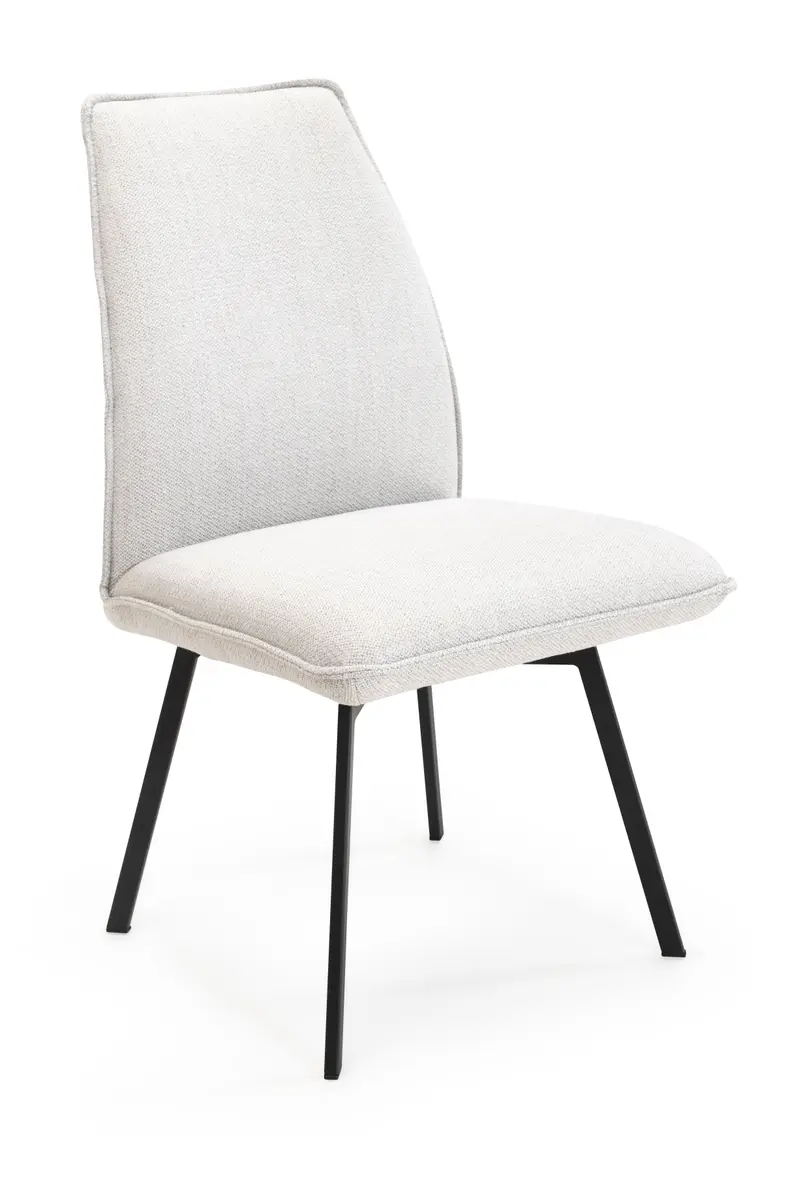 Stuhl - drehbar, Stoff, Grey