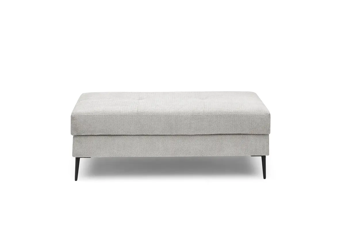 Megahocker - LB. ca. 140x80, Stoff, Creme
