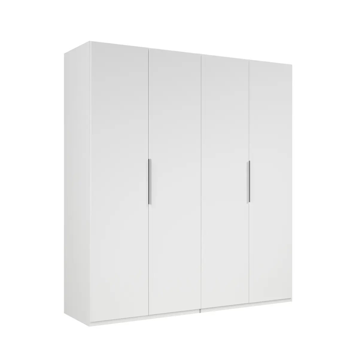 Drehtürenschrank- B ca. 200 cm, Weiß