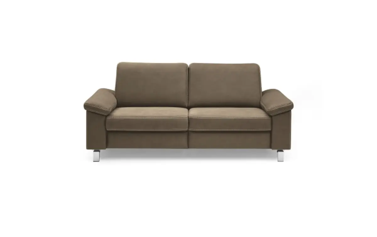 Sofa CALM PLUS - 3-Sitzer, Microfaser, Braun