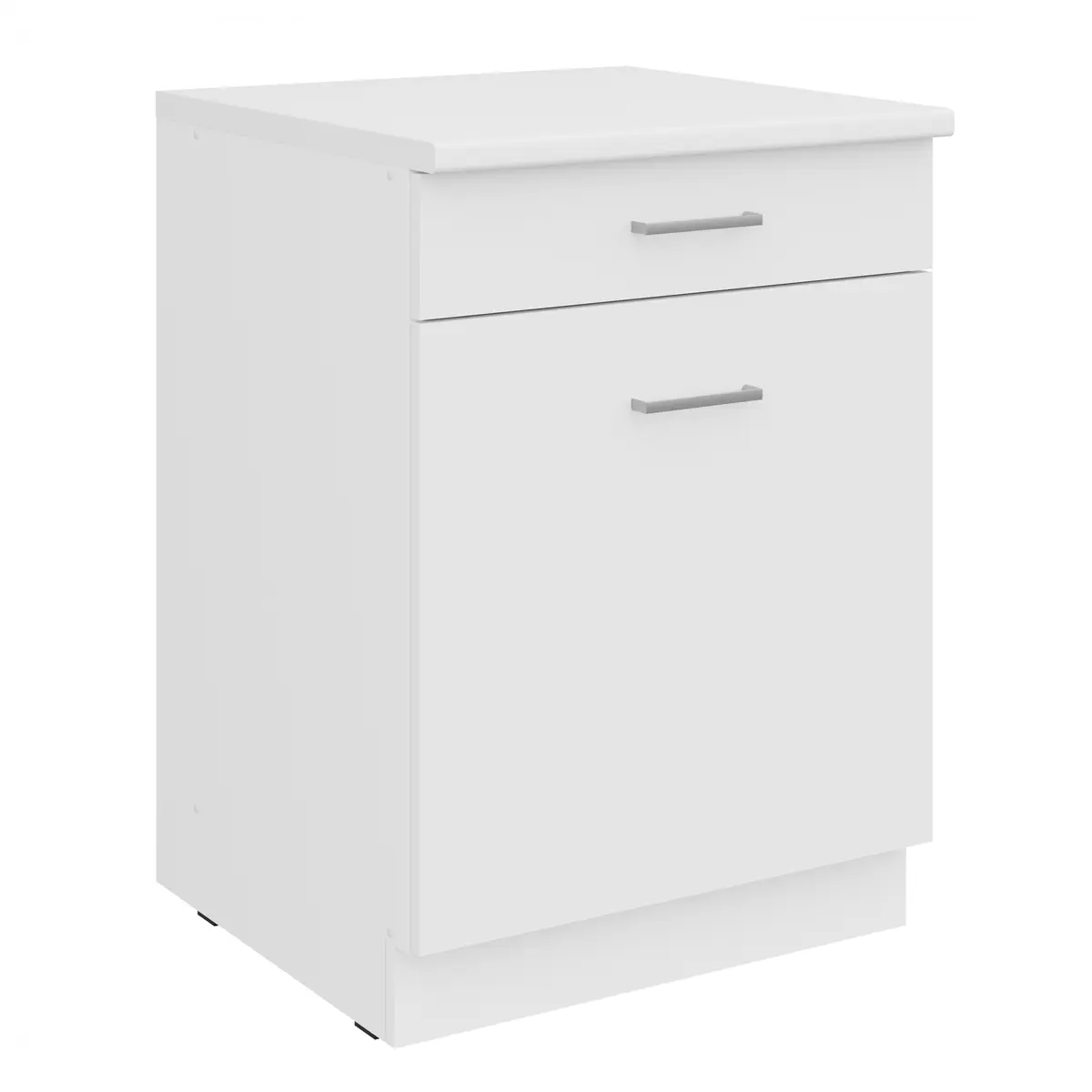 Unterschrank- B ca. 60 cm, Weiß, Matt