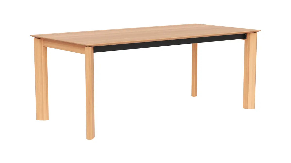 Esstisch Hillsboro - ausziehbar, LB ca. 200x95 cm, Buche massiv