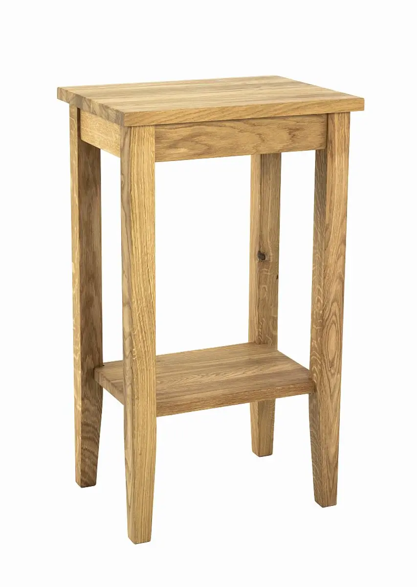 Beistelltisch- LB ca. 40x30 cm, Eiche Massiv, Geölt