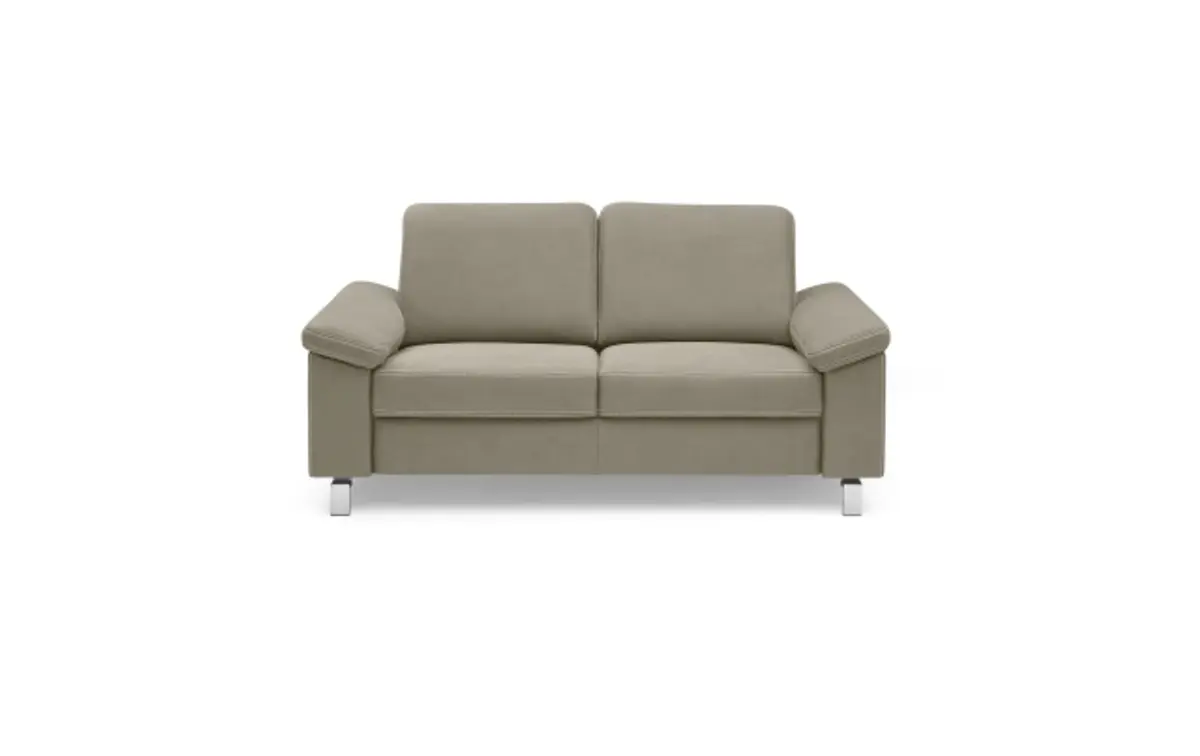 Sofa CALM PLUS - 2,5-Sitzer, Microfaser, Taupe