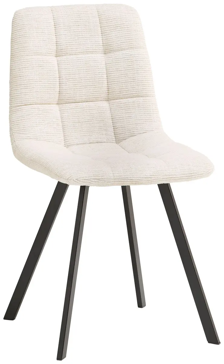 Stuhl - Stoff, Beige