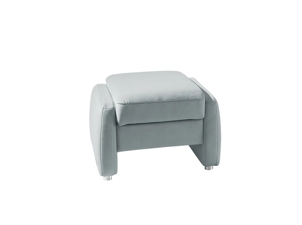 Hocker EM Sanna - Stoff, Blau