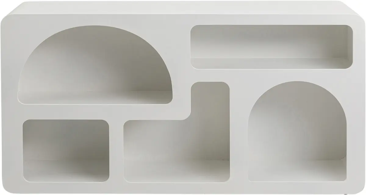 Regal- LB ca. 140x75 cm, Weiß