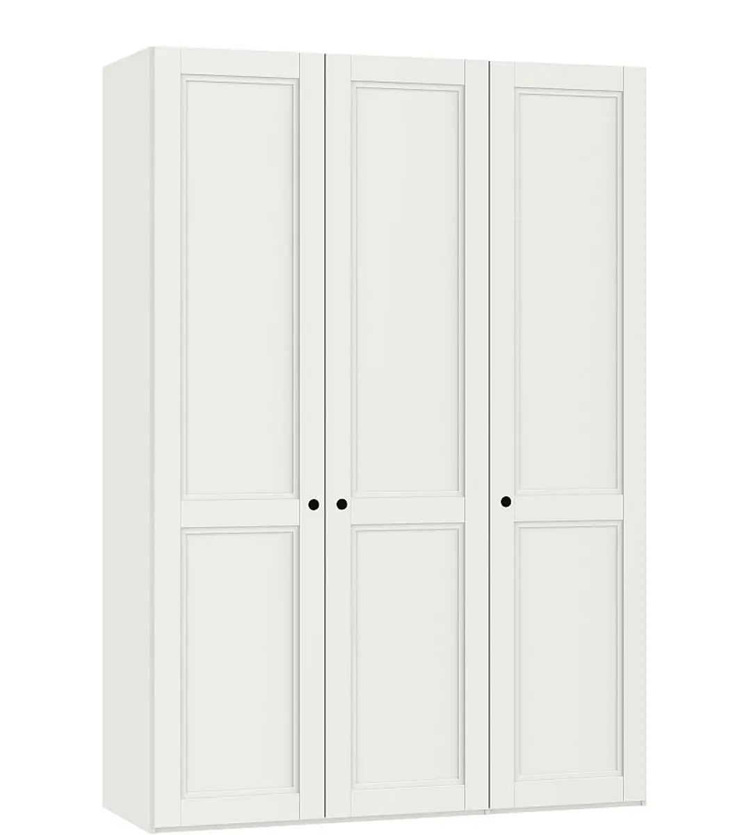 Drehtürenschrank JOIN IT- B ca. 152 cm., Cremeweiss, Weiss