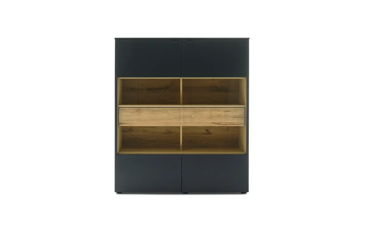 Highboard - Lack matt Anthrazit