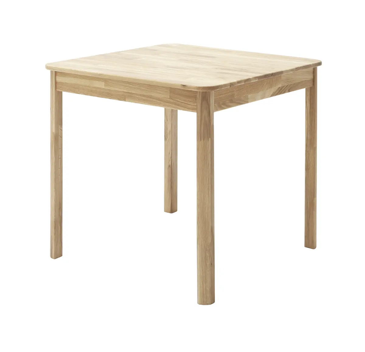 Esstisch - LB ca. 80x80 cm, Wildeiche massiv geölt