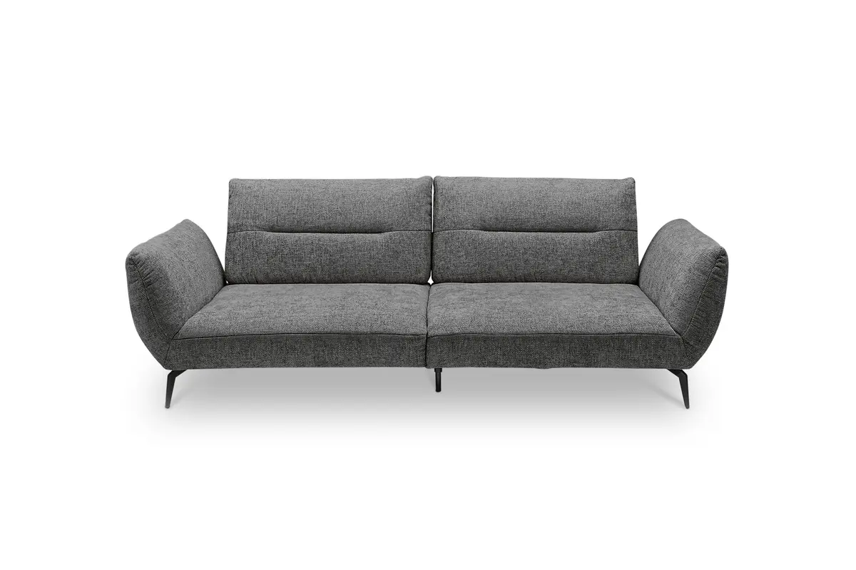 Megasofa PAYTON - 3-Sitzer, Stoff, Graphit