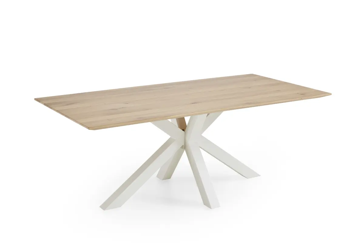 Esstisch, LB ca. 200x100 cm, Eiche massiv